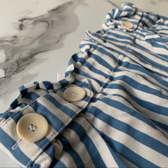 Zara Striped Shorts - High Waisted - Picture 4 of 4